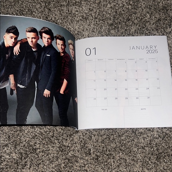 One Direction 2025 Calendar Book - Picture 3 of 3